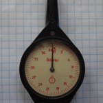 курвиметр с дюймовой шкалой