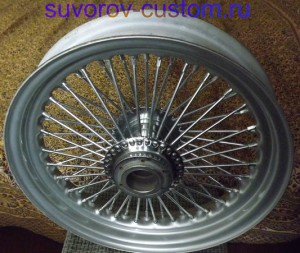 Готовое колесо на 60 спиц.