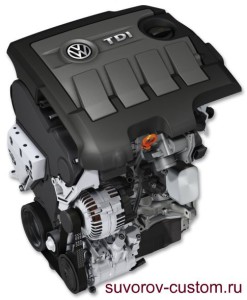 Современный дизель фирмы Фольксваген.
