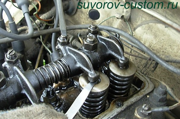 Регулировка клапанов