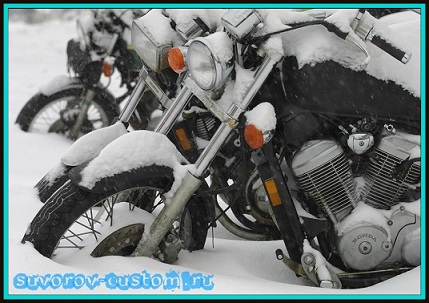 консервация мотоцикла