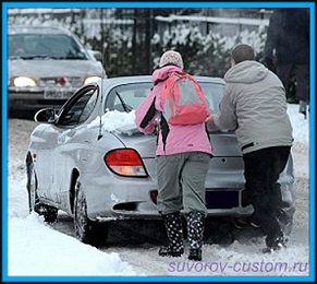 Как завести машину в мороз