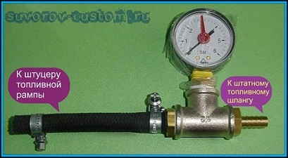 Регулятор давления топлива 