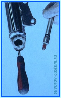 замена масла вилки