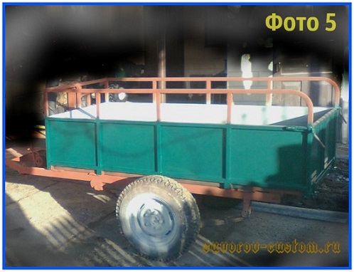 автомобильный прицеп своими руками
