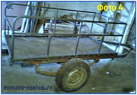 автомобильный прицеп своими руками