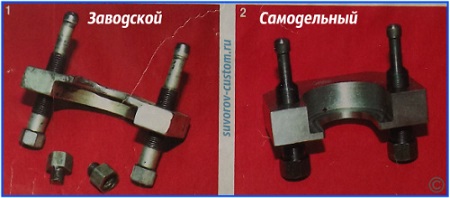 Съемник подшипника ступицы