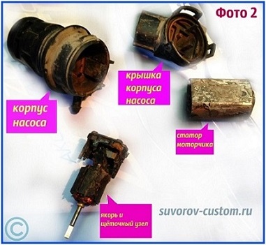 омыватель лобового стекла