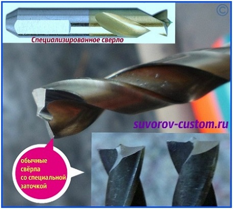 сверло для удаления точечной сварки