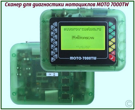 сканер для диагностики мотоциклов 